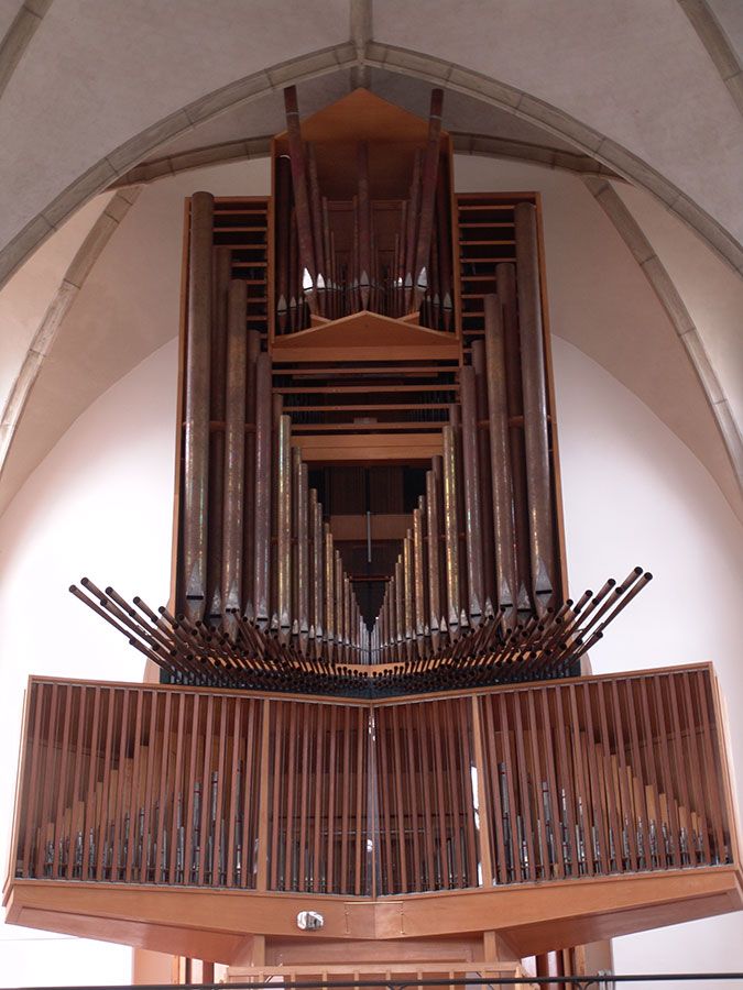 Rieger-Orgel Friedenskirche Krefeld
