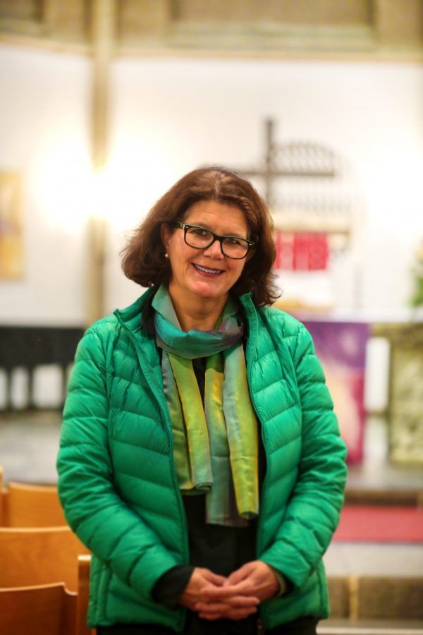 Hier wird ein Foto der Pfarrerin Sylvia Pleger gezeigt Pfarrerin Sylvia Pleger
